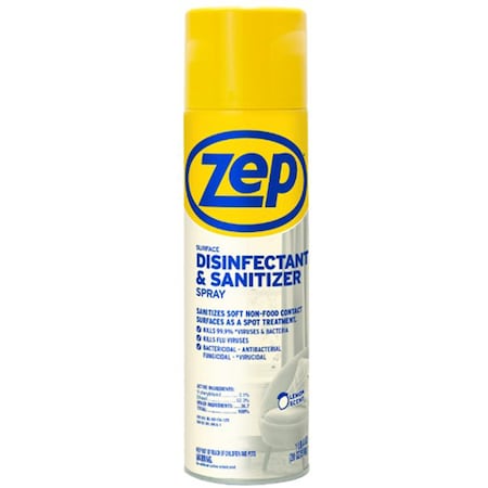 Zep No Scent Disinfectant Spray 32 Oz